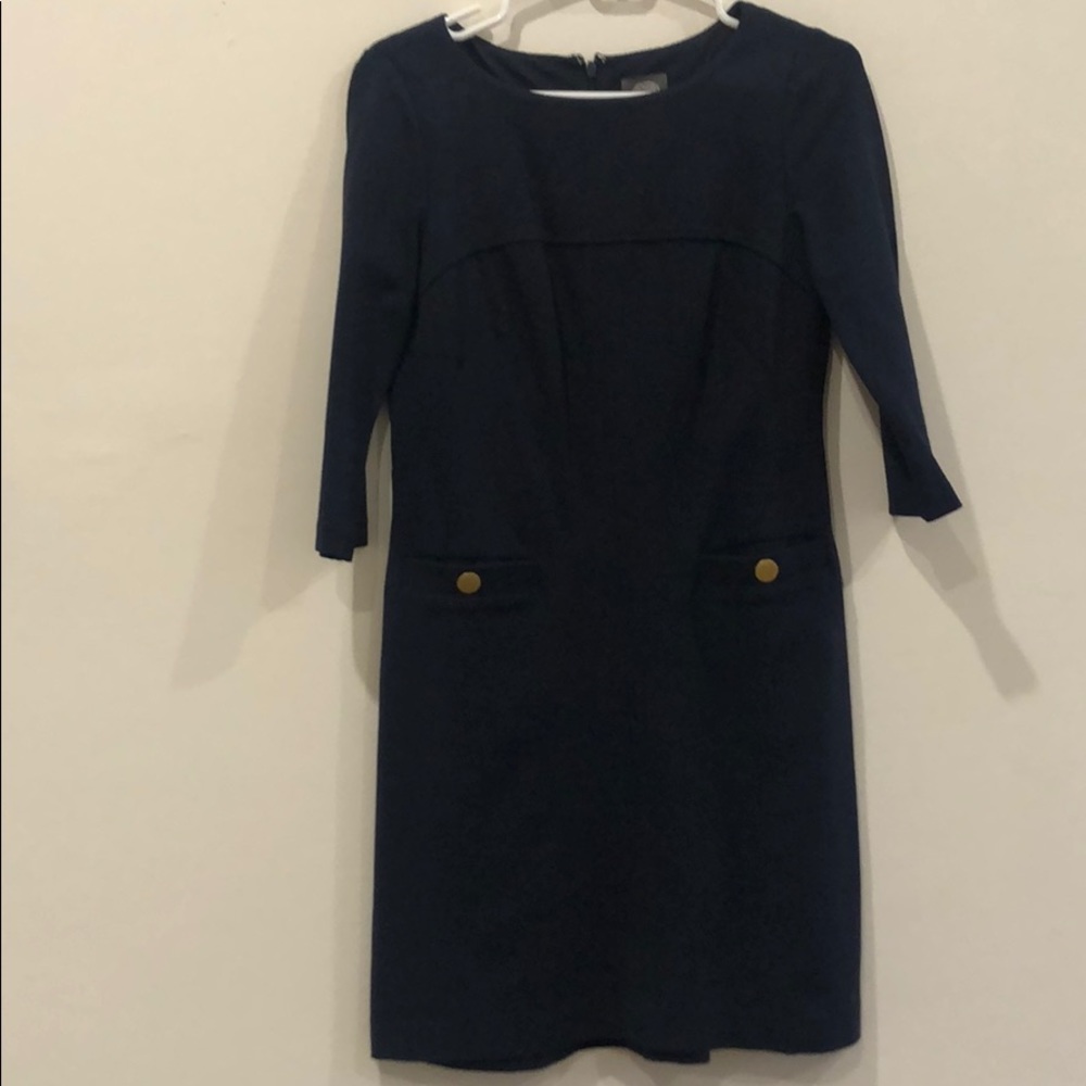 Vince Camuto navy dress